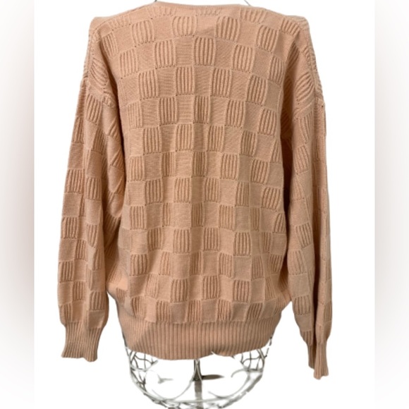 Vintage St. Croix classic knit sweater winter v-neck long sleeves size M - Picture 2 of 10